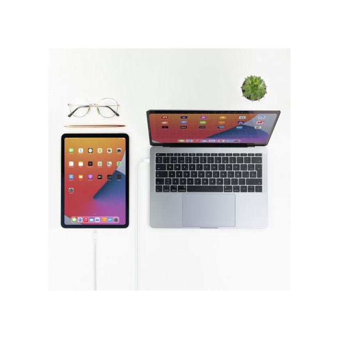 TooQ 10.10.0602 Cable Lightning a USB-C 2 m Blanco 5