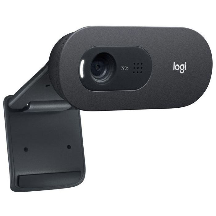 Logitech C505e Webcam HD 720p USB-A, Micrófono con Cancelación de Ruido, Clip Universal, Compatible con Teams, Zoom, Skype 2