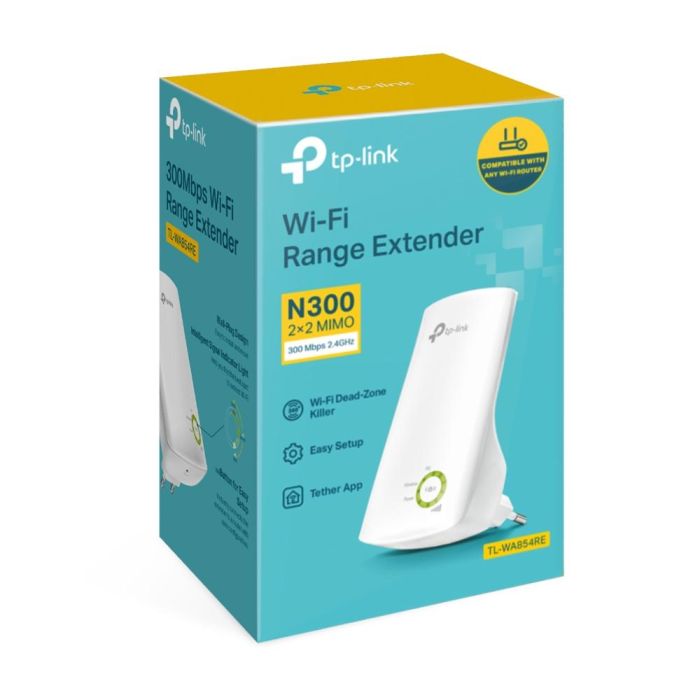 Punto de Acceso Repetidor TP-Link TL-WA854RE 300 Mbps 2,4 Ghz WiFi 3