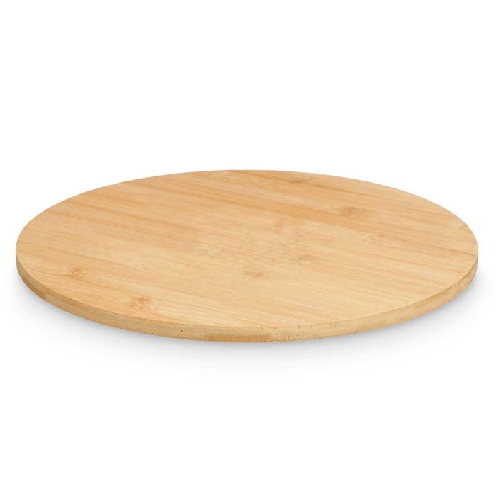 Kinvara Tabla Redonda Giratoria 35 cm de Bambú (12 Unidades) 1 Kinvara Tabla Redonda Giratoria 35 cm de Bambú (12 Unidades) 1