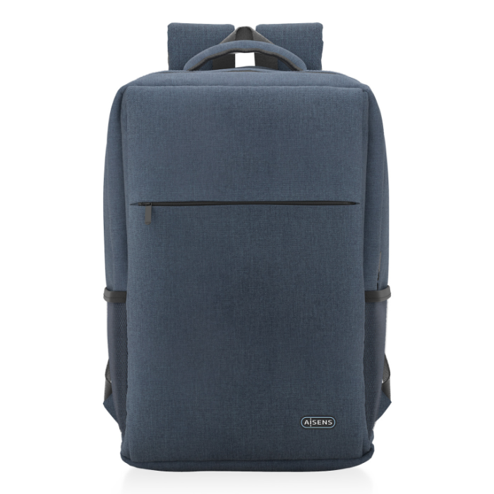 Aisens Mochila Para Portátil De 17 Pulgadas Azul - Diseño Multifuncional Con Compartimento Acolchado