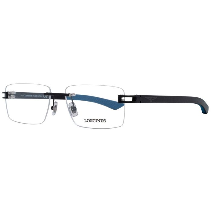 Montura de Gafas Hombre Longines LG5006-H-55002 Negro Ø 55 mm 4