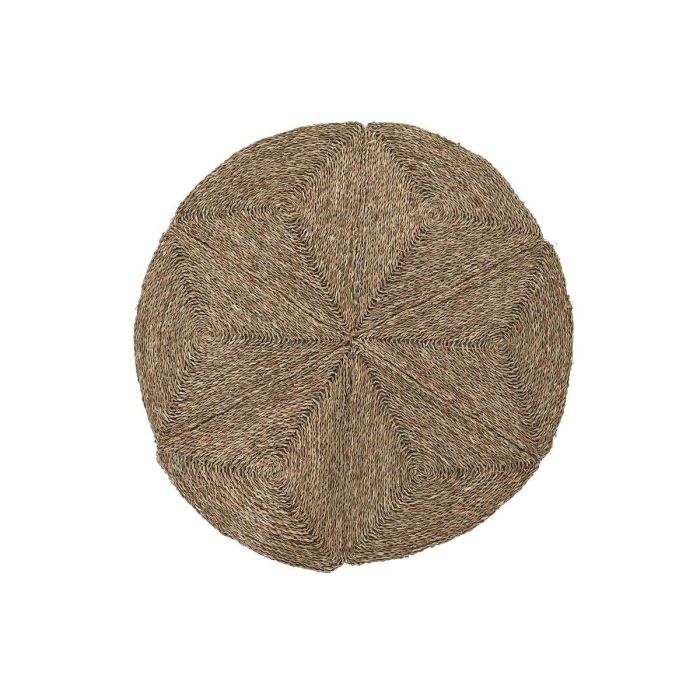 Alfombra Balines DKD Home Decor Natural 1 x 120 x 120 cm Alfombra Balines DKD Home Decor Natural 1 x 120 x 120 cm