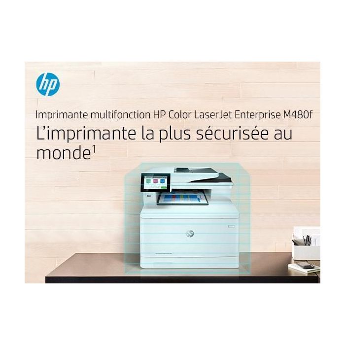 HP Color LaserJet Enterprise M480F Multifunción Impresora Láser Color, Copiadora, Escáner y Fax 12