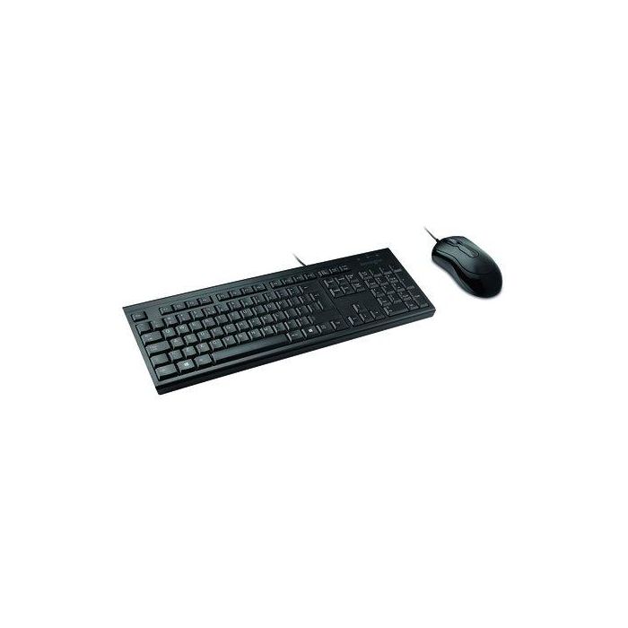 Teclado y Ratón Kensington KM100 Negro Español QWERTY