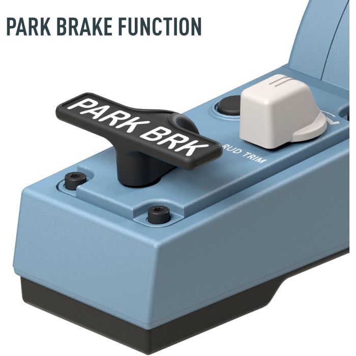 Thrustmaster 2960853 TCA Quadrant Add-On Airbus Edition Negro, Azul Simulador de Vuelo PC 8