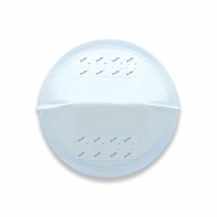 Dodie Cojines de lactancia ultra-finos y discretos de día con microperlas absorbentes, en estuche individual - Pack 30 uds