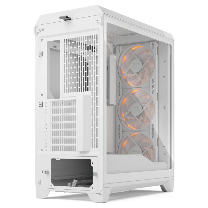 Fractal Design Meshify 3 White RGB TG Light Tint Caja de PC con Panel de Vidrio Templado e Iluminación RGB 13