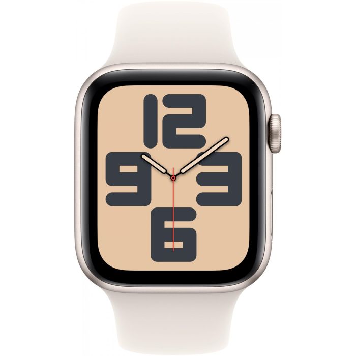 Apple Watch SE GPS + Cellular 44mm con Caja de Aluminio Starlight y Correa Deportiva Starlight M/L 1