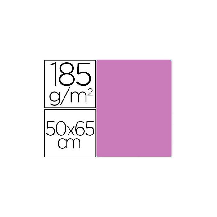 Iris Cartulina 50x65 cm 185 gr Malva -25U-