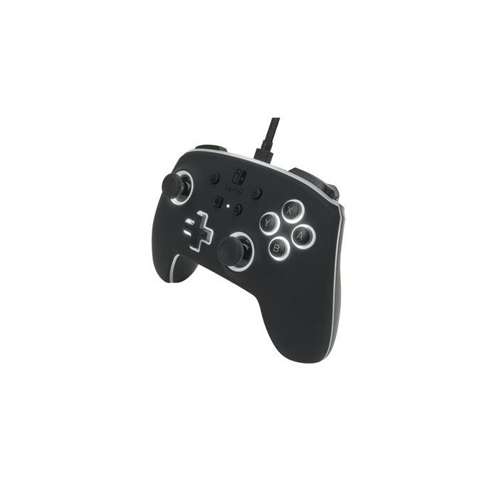 PowerA 1510925-01 Mando con Cable Mejorado Spectra LED para Nintendo Switch, 8 Colores, Efectos LED, Botones Asignables, Compatible con Switch y Switch OLED 6