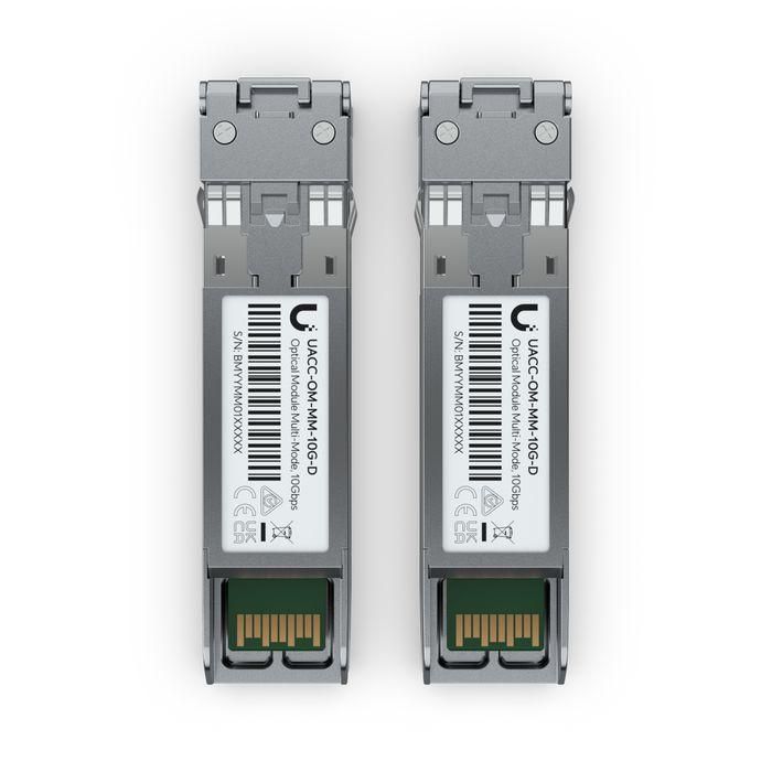 Ubiquiti Módulo Óptico Multi-Modo SFP+ 10G 2x LC hasta 550m - Transceptor de Fibra Duplex 4 Ubiquiti Módulo Óptico Multi-Modo SFP+ 10G 2x LC hasta 550m - Transceptor de Fibra Duplex 4