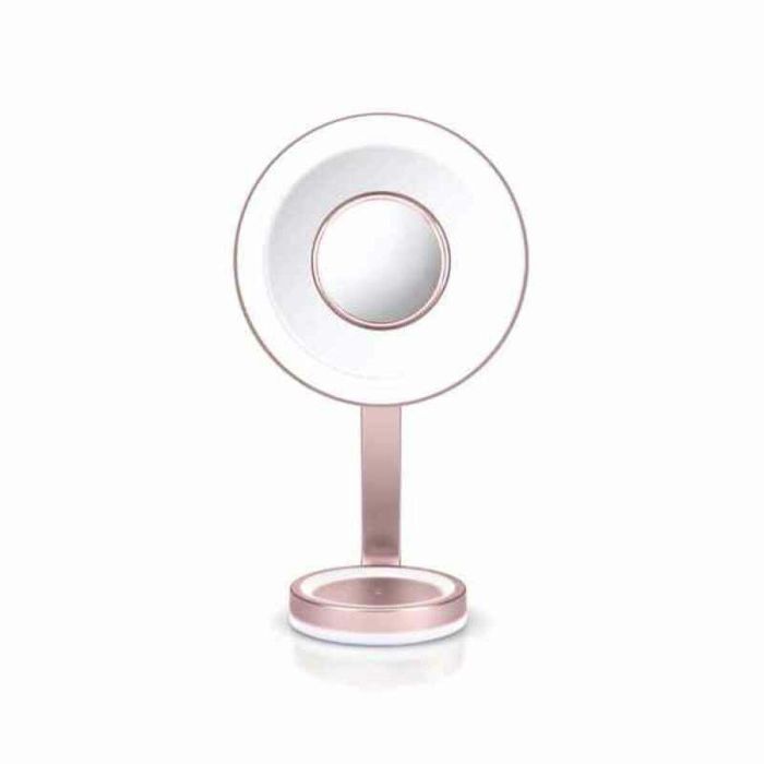 Espejo de Aumento con LED Babyliss 9450E Rosa 1