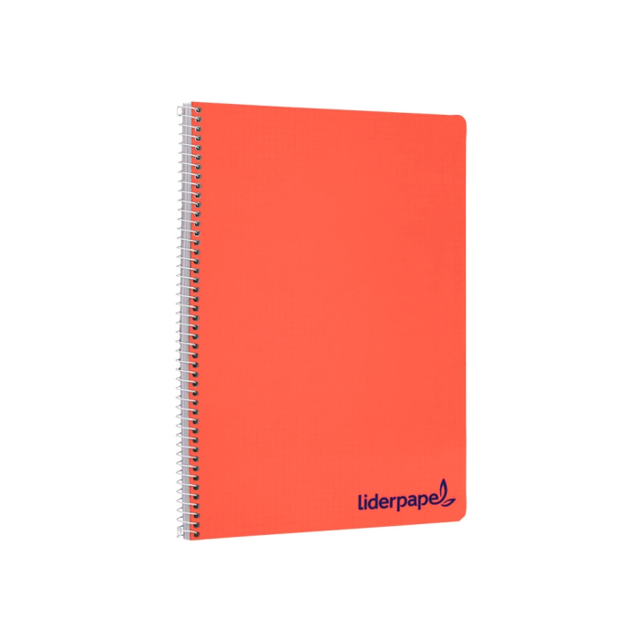 Liderpapel Cuaderno Espiral A4 Wonder Tapa Plástico 80 Hojas 90gr Liso Colores Surtidos 3