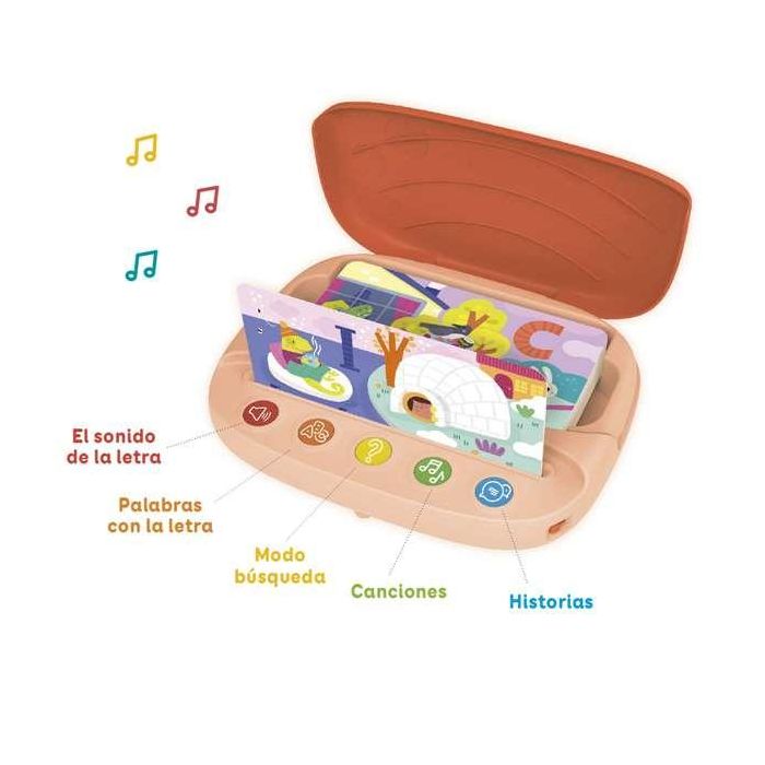 Diset Yo Aprendo las Letras Maletín Educativo con Sonido y 14 Láminas, Aprendizaje de 2 Años en Adelante 4