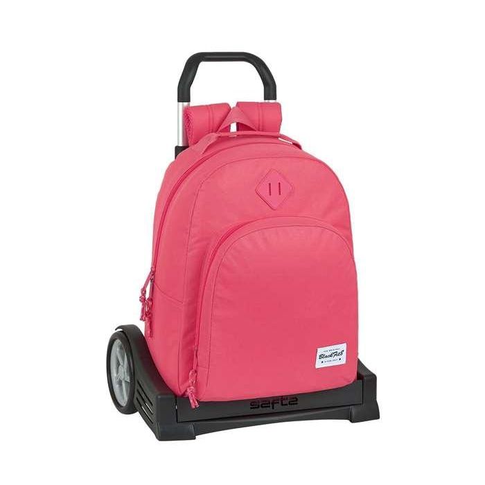 Mochila Escolar con Ruedas Evolution BlackFit8 M860A Rosa (32 x 42 x 15 cm)