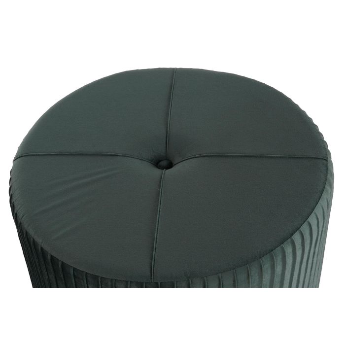 DKD Home Decor Reposapiés Gris Verde 60 x 45 x 60 cm Set de 3 1