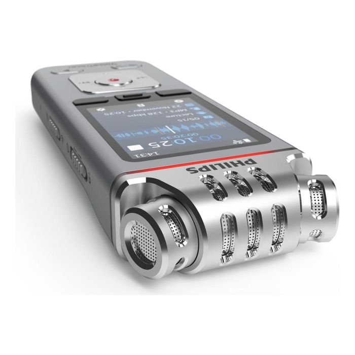 Philips DVT4115 VoiceTracer - Grabadora de Voz Digital, USB-C, Grabación 36h, MP3/WAV, Micrófono Omnidireccional, Memoria 8GB, Pantalla LCD, Compatible PC/Mac 4 Philips DVT4115 VoiceTracer - Grabadora de Voz Digital, USB-C, Grabación 36h, MP3/WAV, Micrófono Omnidireccional, Memoria 8GB, Pantalla LCD, Compatible PC/Mac 4