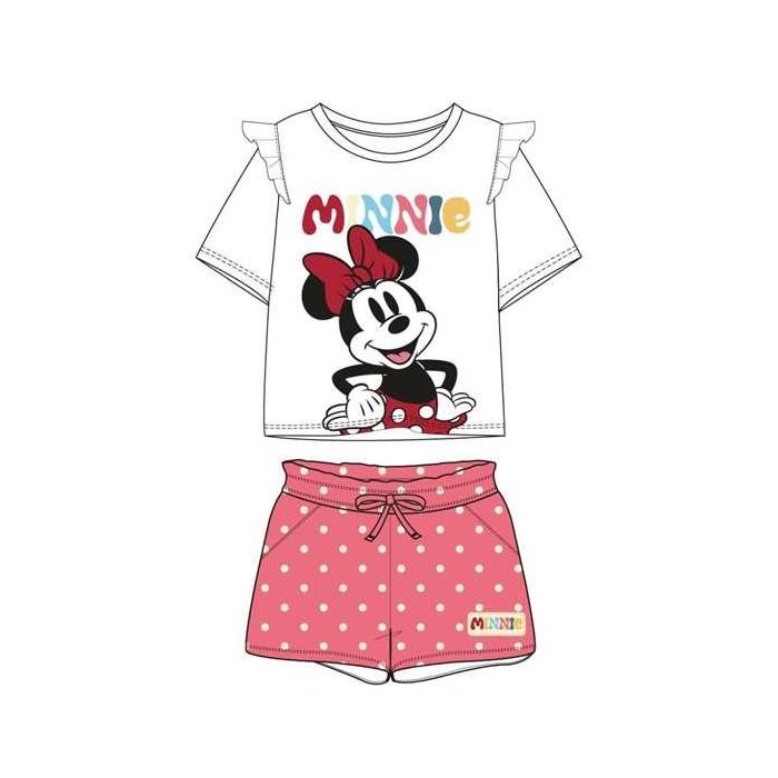 Cerdá Conjunto 2 Piezas Minnie French Terry Coral 5 años 0 Cerdá Conjunto 2 Piezas Minnie French Terry Coral 5 años 0