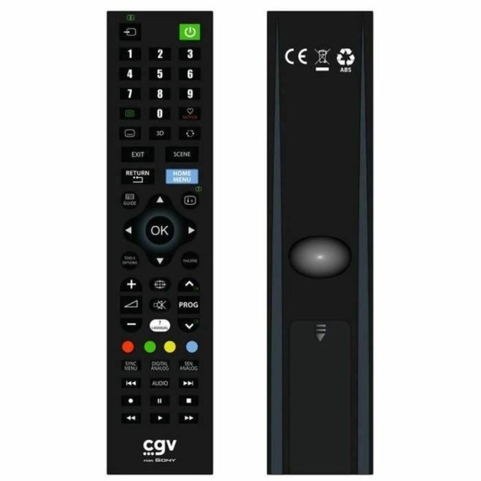 Sony CGV3322103009306 Mando a distancia de repuesto para televisores Sony, sin programación, listo para usar