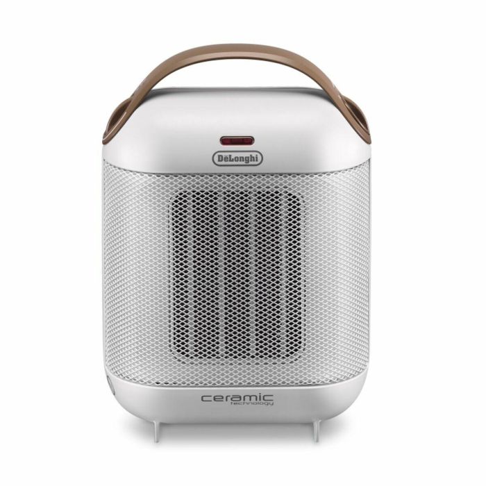 De'Longhi HFX30C18 Calentador Ventilador Cerámico Móvil 1800W, Termostato Ajustable, Ventilación Verano y Seguridad Antivuelco Blanco Marfil 12