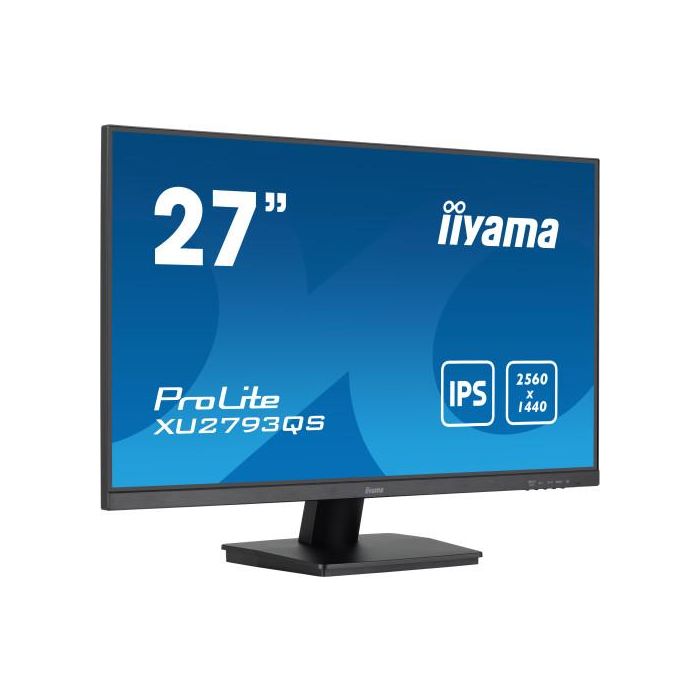 iiyama ProLite XU2793QS-B6 pantalla para PC 68,6 cm (27") 2560 x 1440 Pixeles 2K Ultra HD LED Negro 1