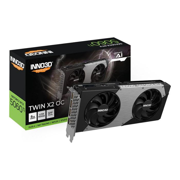 Inno3D RTX 5060 Ti 8GB GDDR7 Tarjeta Gráfica Inno3D RTX 5060 Ti 8GB GDDR7 Tarjeta Gráfica