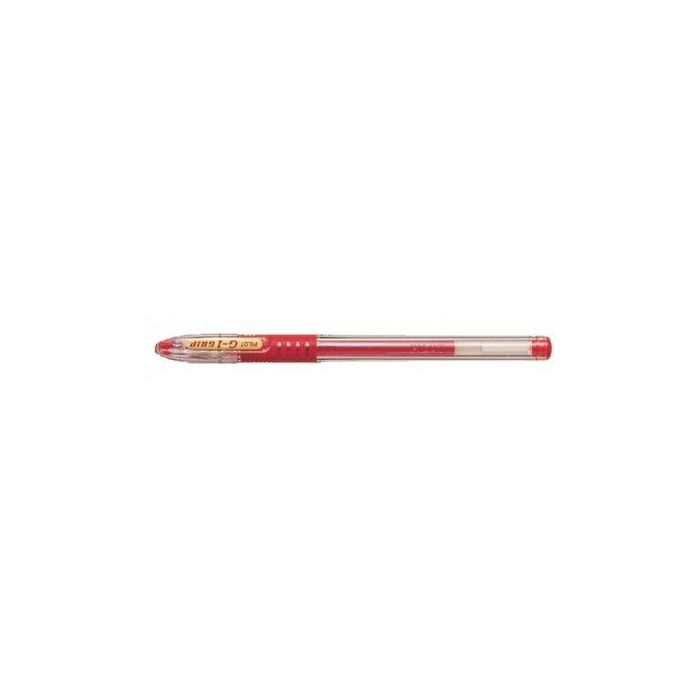 Roller Gel Pilot G-1 Grip 0,7 Rojo 12 unidades