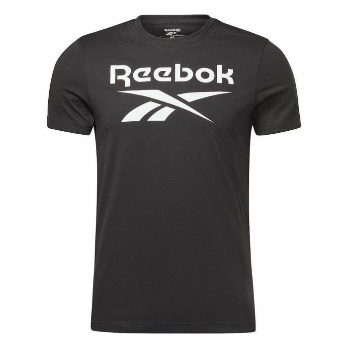 Camiseta de Manga Corta Hombre Reebok BIG LOGO TEE HD4222 Negro 1