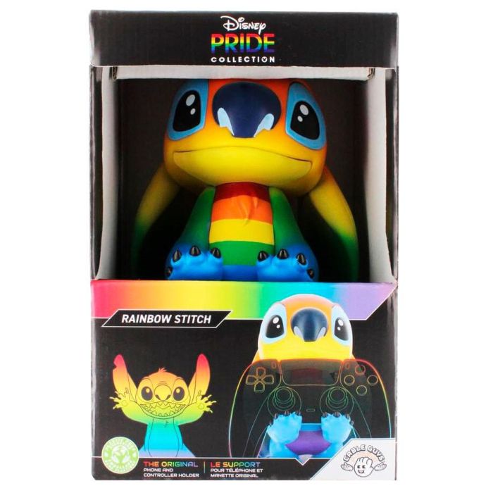 Cable Guy soporte sujecion figura Rainbow Stitch Disney 20cm 14