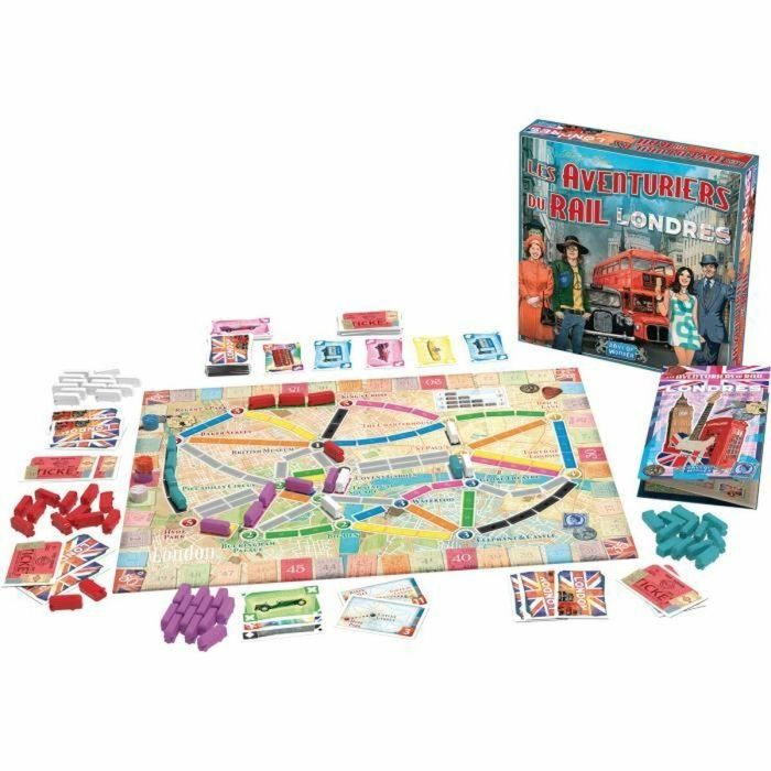 Días de Maravilla ACD0824968202616 Ticket to Ride: Londres Juego de mesa, 8+ años, 2-4 jugadores, 10-15 minutos 1