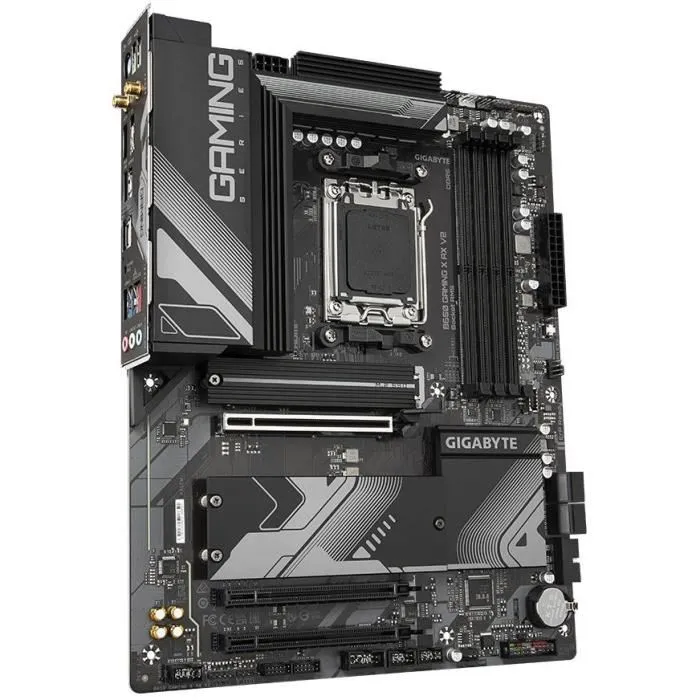 GIGABYTE B650 GAMING X AX V2 Placa Base - AMD Ryzen Serie 9000, DDR5, PCIe 5.0, WiFi 6E, ATX 2