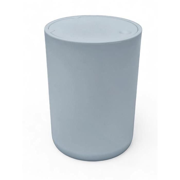 Papelera de baño - HOY - UTILITY - 8,5 L - Ø 21 x H 29 cm - Polipropileno - Azul Papelera de baño - HOY - UTILITY - 8,5 L - Ø 21 x H 29 cm - Polipropileno - Azul