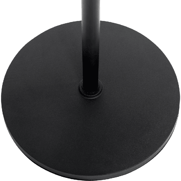 SBG Soporte de Micrófono Recto de Suelo con Base Redonda 30cm | Altura Ajustable 889-1625mm | Acero Negro 4