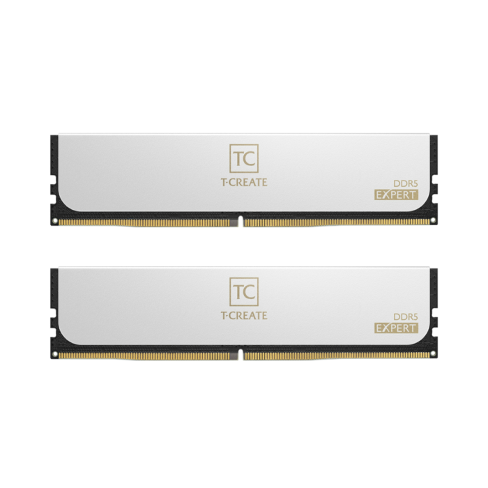 Team Group CTCWD564G6000HC34BDC01 Módulo Memoria RAM T-CREATE EXPERT 64GB (2x32GB) DDR5 6000MHz CL34 Blanco para PC Team Group CTCWD564G6000HC34BDC01 Módulo Memoria RAM T-CREATE EXPERT 64GB (2x32GB) DDR5 6000MHz CL34 Blanco para PC