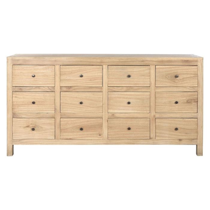 DKD Home Decor Cómoda Alpino de Madera de Mindi, Mueble de Almacenaje para Dormitorio con Cajones - 170 Ancho x 40 Largo x 88 Alto cm 1