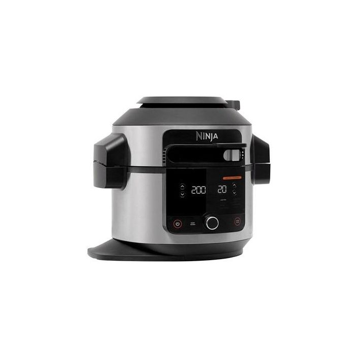Ninja OL550EU Olla Eléctrica Multifunción SmartLid 11 en 1 Foodi, 6L, Cocina a Presión, Freidora de Aire, Vapor, Horneado 3