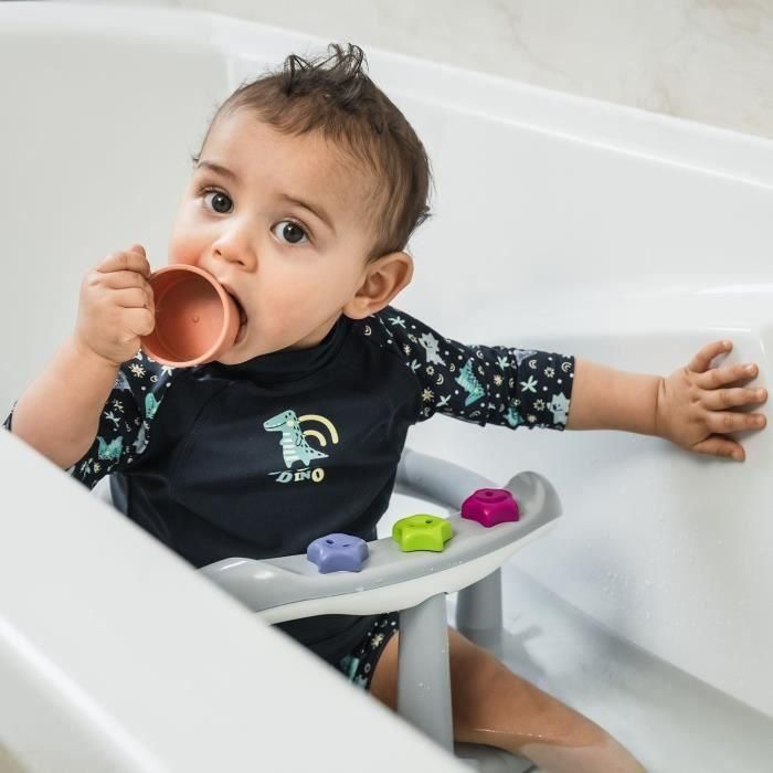 Anillo de baño THERMOBABY Aquababy - Rosa polvo 5 Anillo de baño THERMOBABY Aquababy - Rosa polvo 5