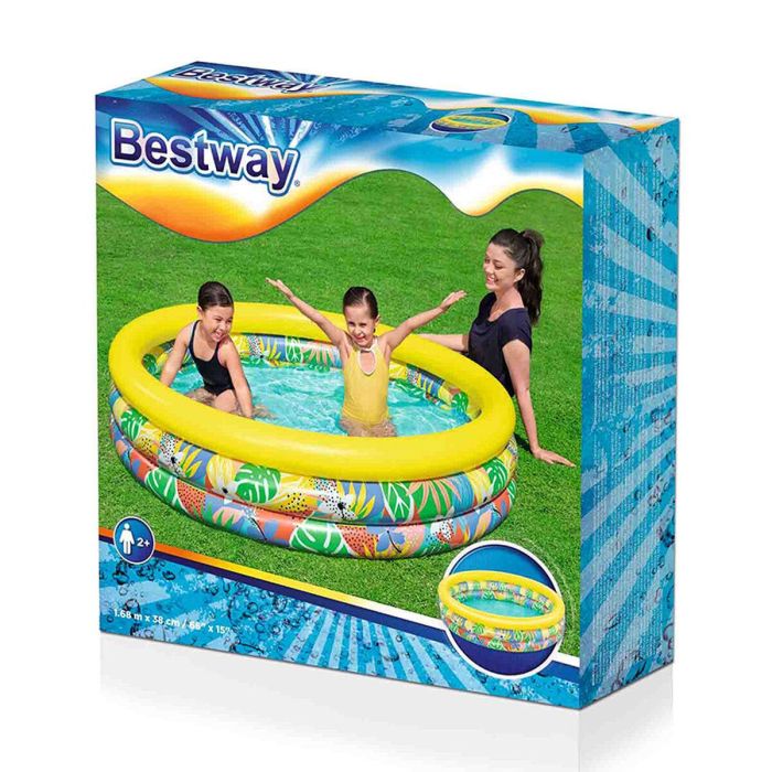 Piscina Hinchable para Niños Bestway 168 x 38 cm 12 Piscina Hinchable para Niños Bestway 168 x 38 cm 12