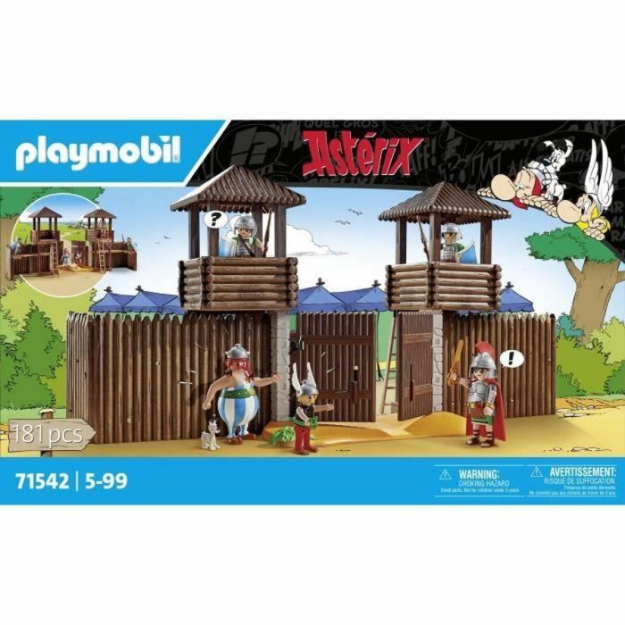 PLAYMOBIL 71542 Campamento de los Romanos, Astérix, 181 piezas, 2