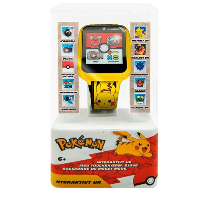 Kids Licensing Pok4260 Reloj Inteligente Pokemon para Niños con Cámara Selfie, Grabadora de Voz, Alarma, Cronómetro y Calculadora 2 Kids Licensing Pok4260 Reloj Inteligente Pokemon para Niños con Cámara Selfie, Grabadora de Voz, Alarma, Cronómetro y Calculadora 2