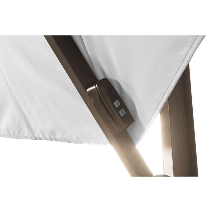 Parasol Terraza Y Jardin DKD Home Decor Marron Claro Gris Oscuro 350 x 280 x 290 cm 4 Parasol Terraza Y Jardin DKD Home Decor Marron Claro Gris Oscuro 350 x 280 x 290 cm 4