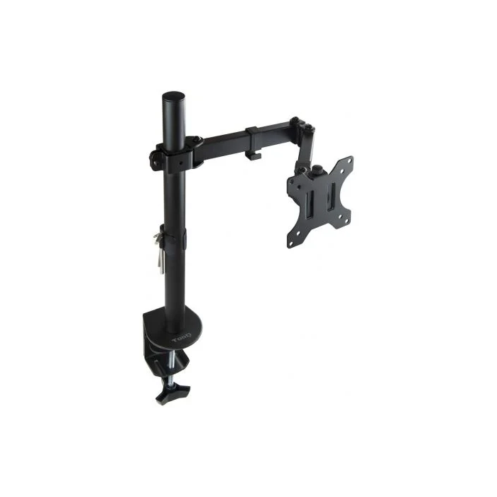 TooQ Soporte de Mesa para Monitor DB1032TN-B Giratorio Inclinable hasta 8kg para Pantallas 13-32 Pulgadas VESA 75x75 100x100 Color Negro 1