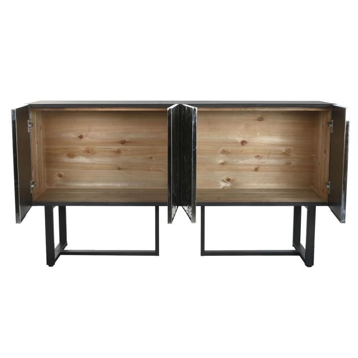 Aparador Home ESPRIT Plateado Metal Acero 151 x 41 x 80 cm 7