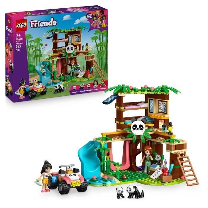 LEGO Friends 42648 Santuario de Pandas - Set de construcción para niñas de 7 años LEGO Friends 42648 Santuario de Pandas - Set de construcción para niñas de 7 años