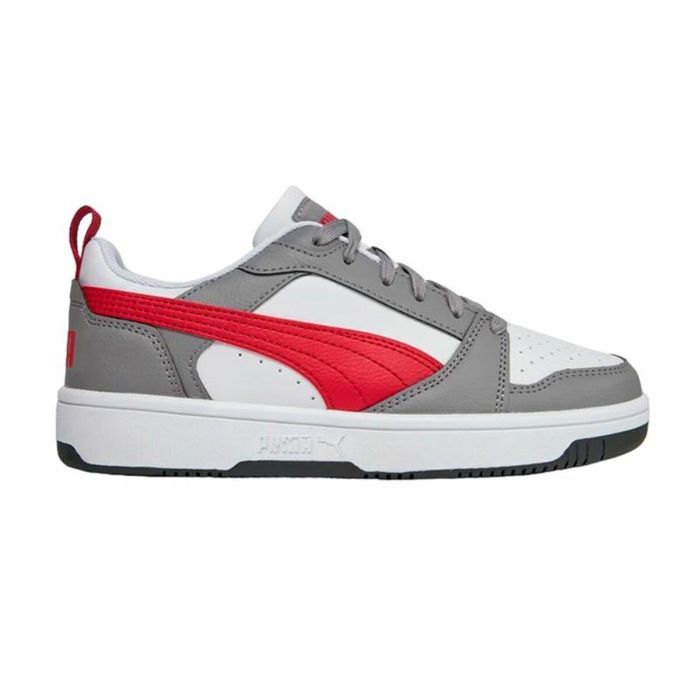 Zapatillas Casual Niño Puma Rebound V6 Gris 0 Zapatillas Casual Niño Puma Rebound V6 Gris 0