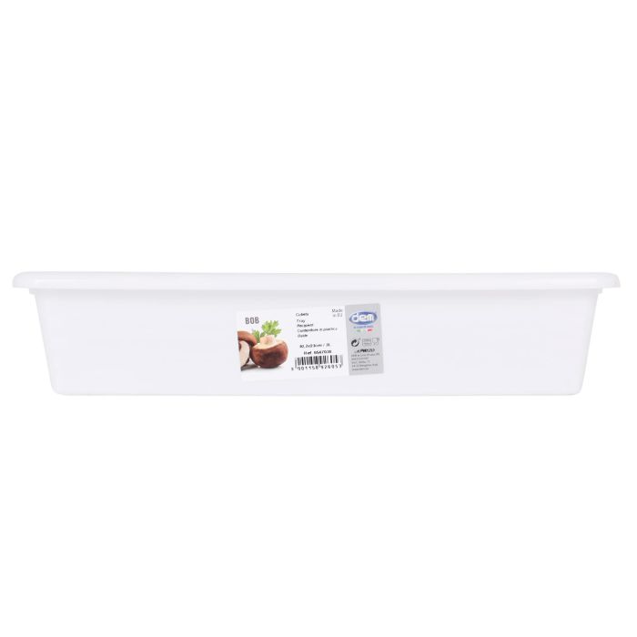 Cubeta Blanca Bobby 30.3 x 23 cm 3L - Dem (24 Unidades) 1 Cubeta Blanca Bobby 30.3 x 23 cm 3L - Dem (24 Unidades) 1