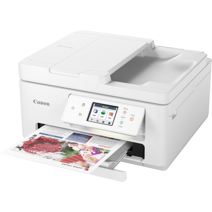 Canon PIXMA TS7750i - Impresora Multifunción con Wi-Fi, Duplex, Impresión, Copia, Escaneo y Nube, 2 Cartuchos FINE 3
