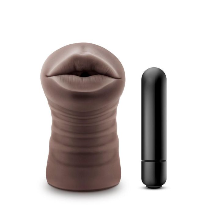 Masturbador Masculino Blush Hot Chocolate Heather Marrón 6 Masturbador Masculino Blush Hot Chocolate Heather Marrón 6
