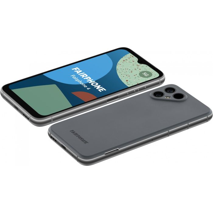 Fairphone 4 5G Smartphone Gris 128GB Almacenamiento 6GB RAM Cámara 48MP Android 11 13